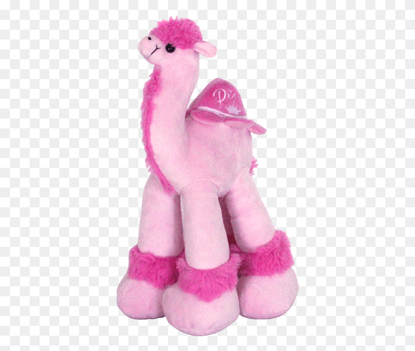 370x651 Pretty Pink Plush Camel With Jerusalem Princess On Stuffed Toy, Figurine, Person, Human HD PNG Download