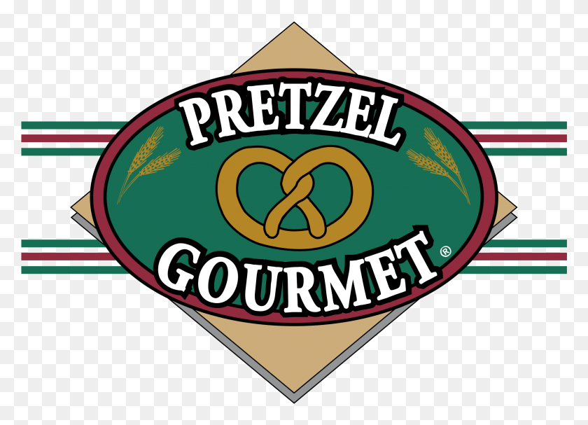 2331x1637 Descargar Png / Pretzel Gourment, Pretzel, Logotipo, Símbolo, Marca Registrada Hd Png
