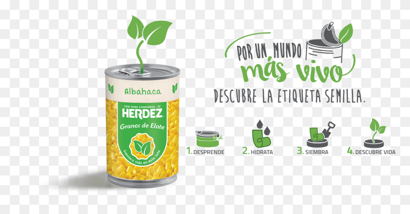 1340x652 Prev Grupo Herdez Medio Ambiente, Tin, Can, Canned Goods HD PNG Download