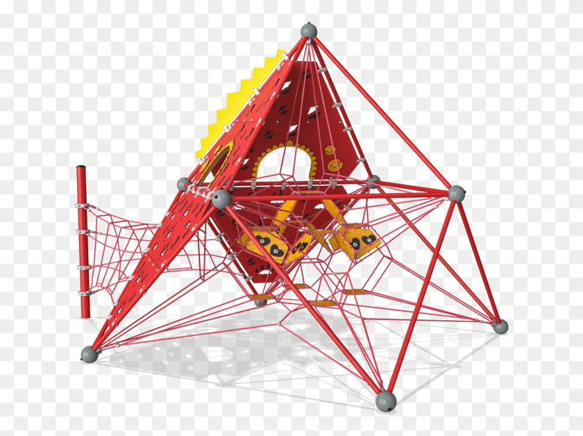 629x568 Prev Triangle, Construction Crane, Modern Art HD PNG Download