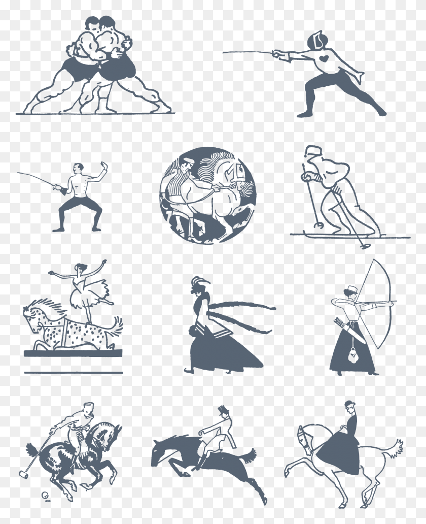 1906x2376 Preview All The Art Nouveau Vector Illustrations Auto Traced Cartoon, Person, Human, Poster HD PNG Download