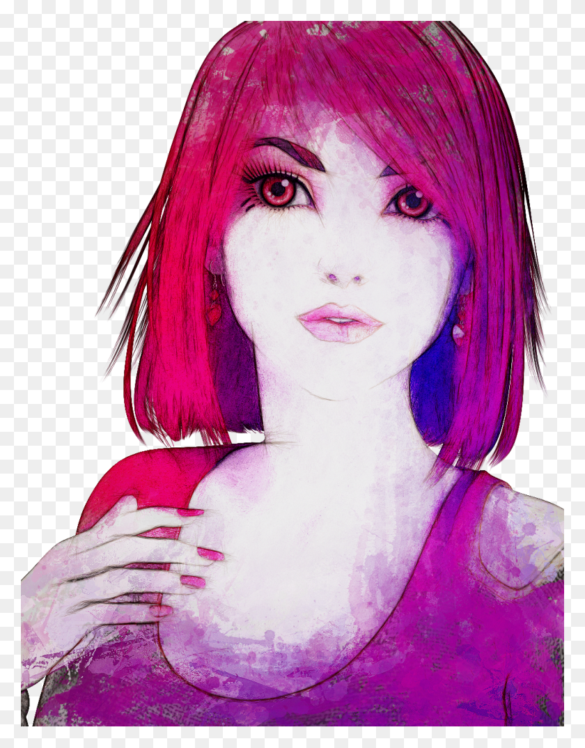 1000x1300 Preview Art Illustration, Person, Human HD PNG Download