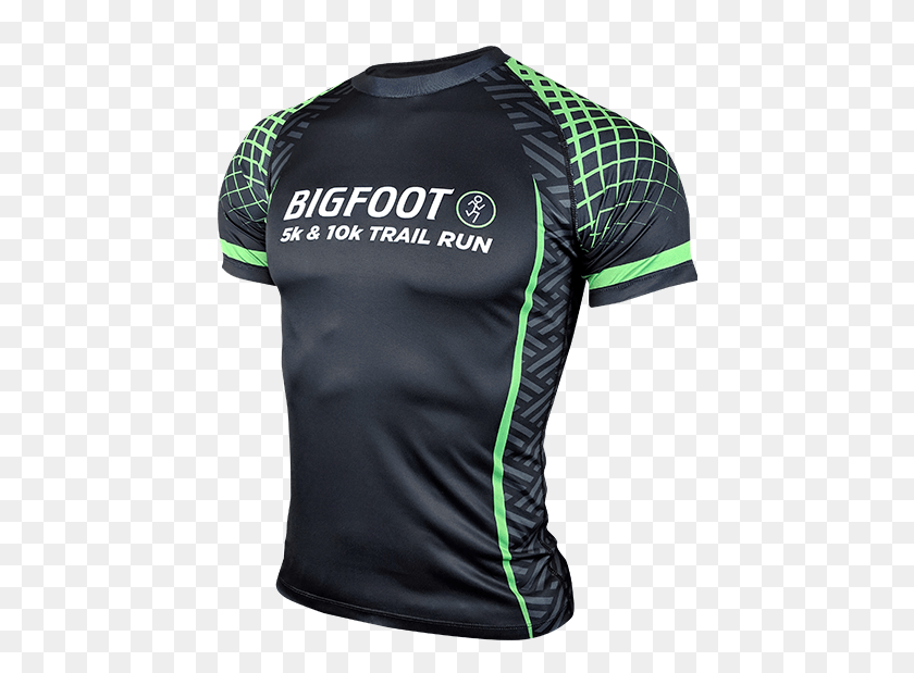 442x559 Preview Of Bigfoot Trail Run Sports Jersey, Clothing, Apparel, Shirt HD PNG Download