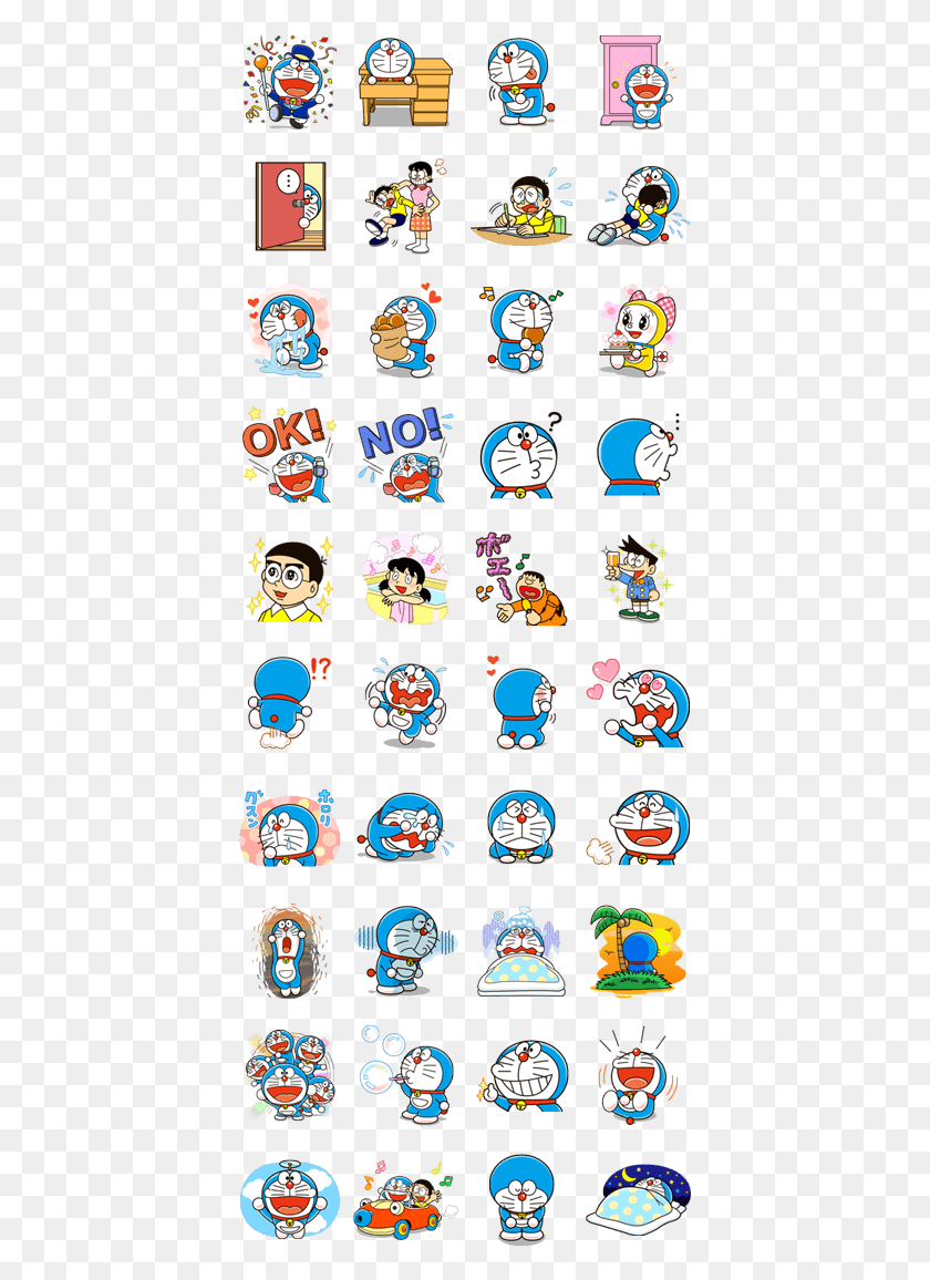 410x1096 Previous Doraemon All Gadgets Name, Label, Text, Sticker HD PNG Download