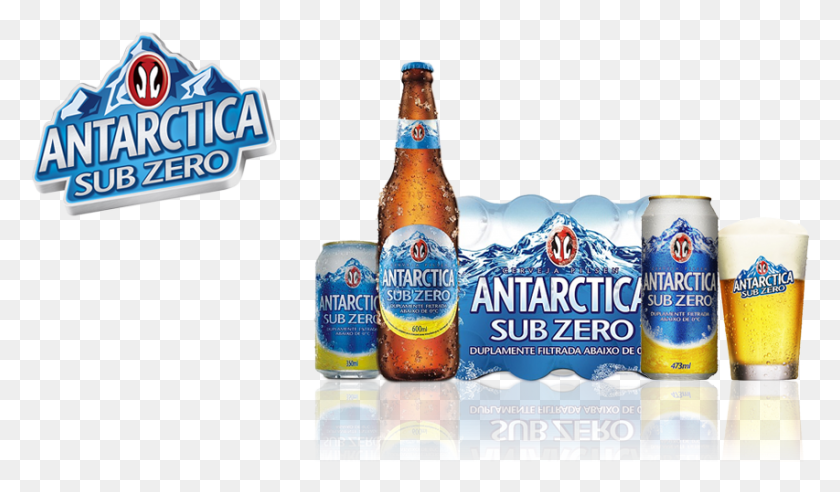853x473 Descargar Pngantarctica Sub Zero Logo, Cerveza, Alcohol, Bebidas Hd Png
