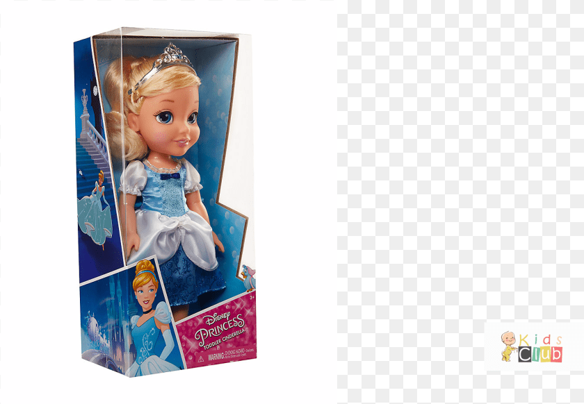 Previous Next Disney Princess Cinderella 15quot Doll, Toy, Figurine, Person, Face Sticker PNG