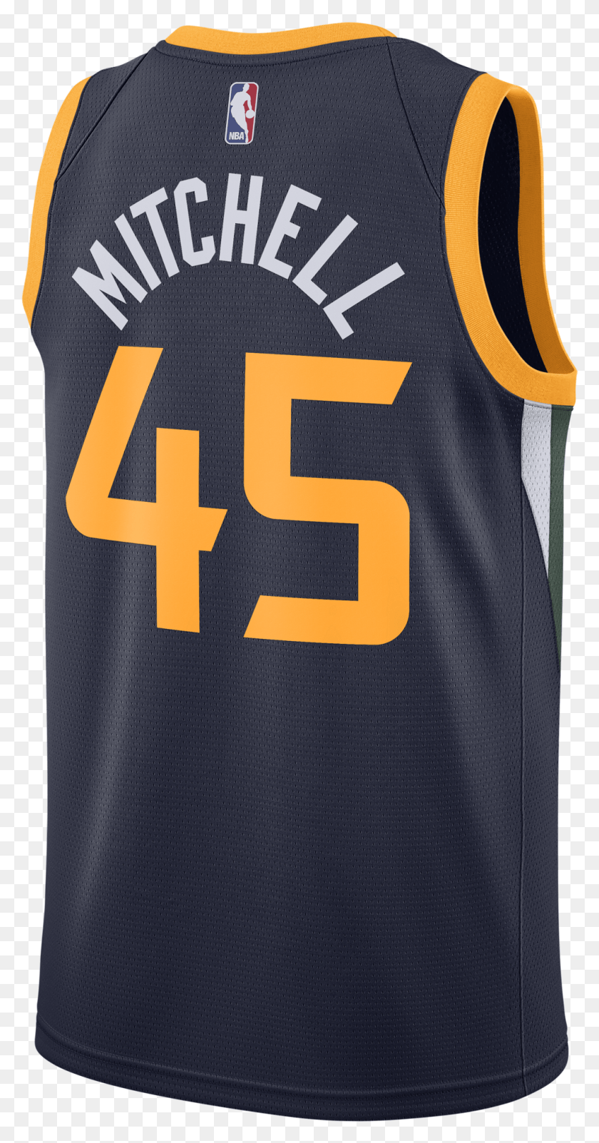 1011x2001 Previous Next Donovan Mitchell Shirt Jersey, Clothing, Apparel, Number HD PNG Download