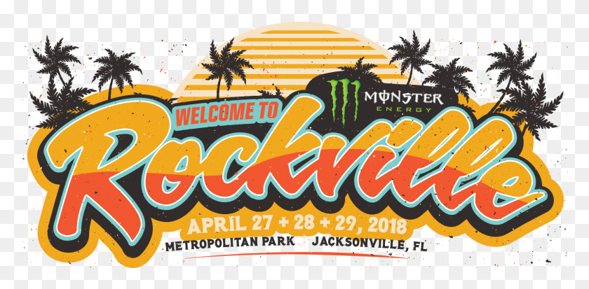 1590x720 Previous Next Welcome To Rockville 2018 Lineup, Poster, Advertisement, Food HD PNG Download