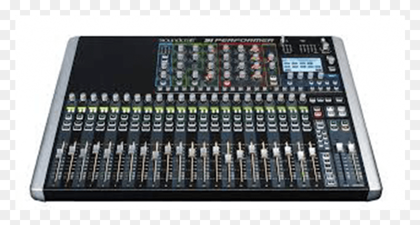 1201x601 Descargar Png Soundcraft Mezclador Digital De 24 Canales, Estudio, Electrónica, Amplificador Hd Png