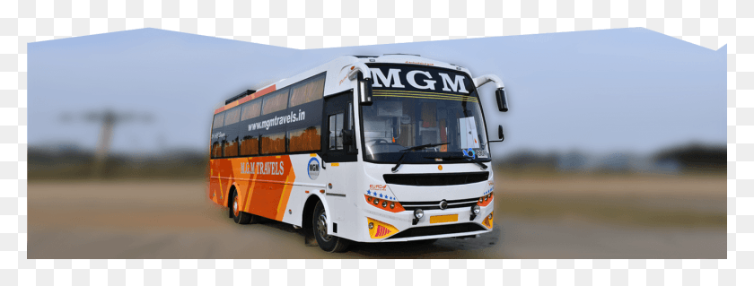 1400x465 Prevnext Mgm Travels, Bus, Vehicle, Transportation HD PNG Download