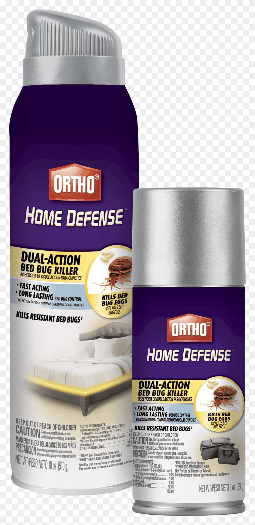 1904x4074 Prevnext Ortho Home Defense Bed Bugs, Tin, Can, Flyer HD PNG Download