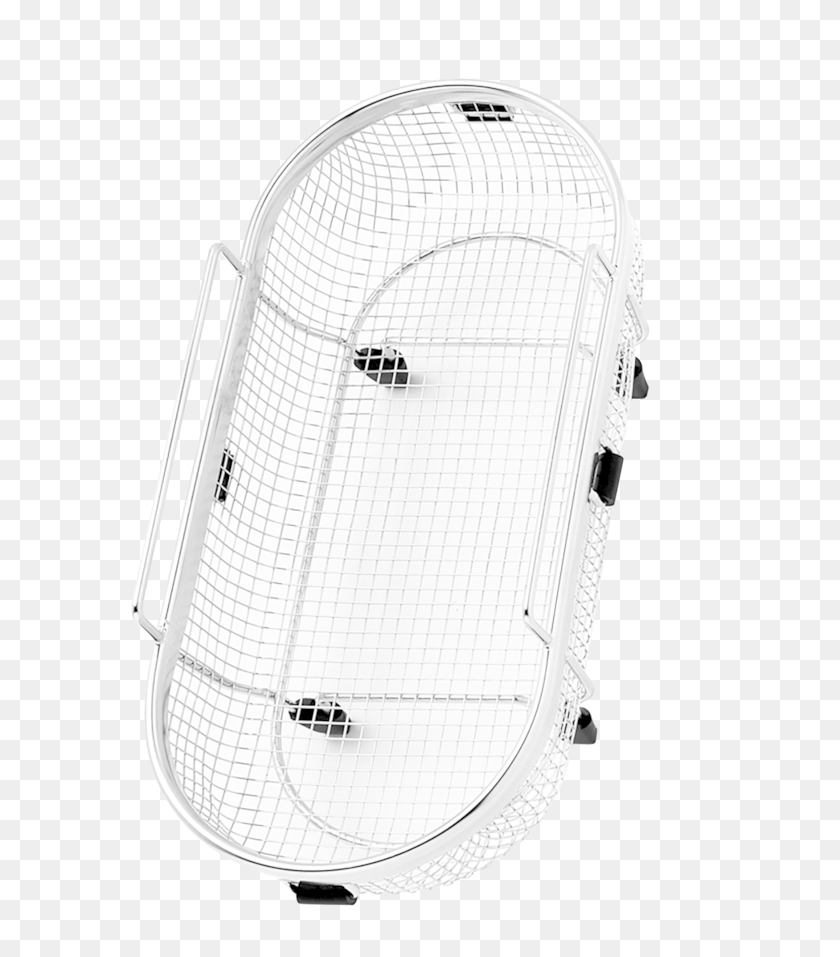 581x897 Prevoir Stainless Steel Mesh Colander With Side Bumpers Mesh, Tennis Racket, Racket, Luggage HD PNG Download