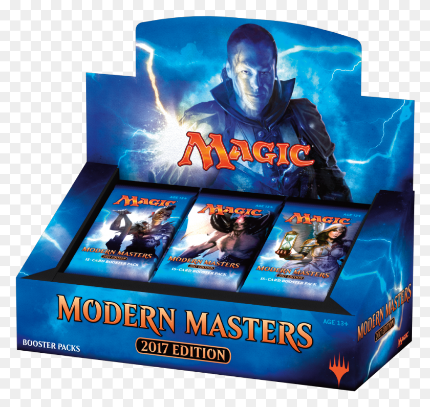 943x891 Price Drop On Modern Masters 2017 Boxes, Person, Human, Dvd HD PNG Download