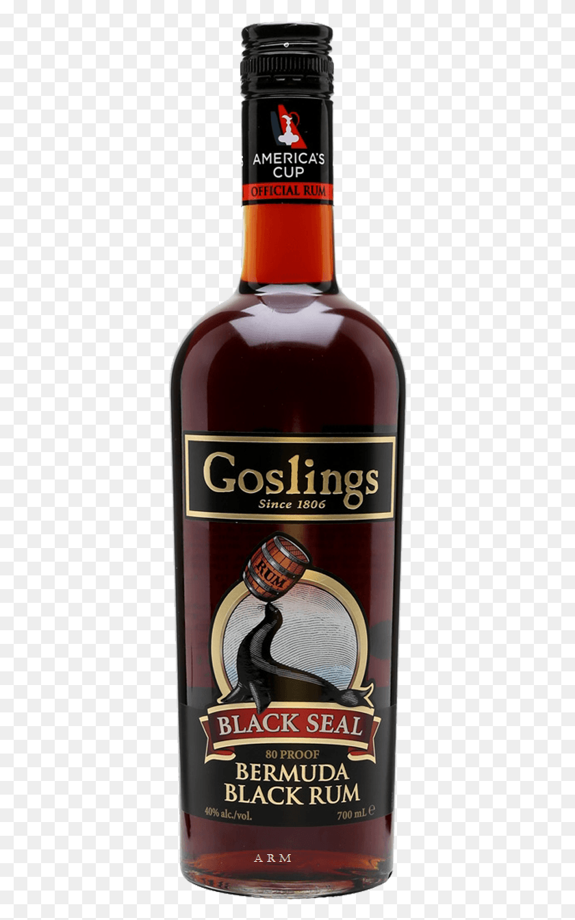 350x1283 Price Goslings Black Seal Rum, Пиво, Алкоголь, Напитки Hd Png Скачать