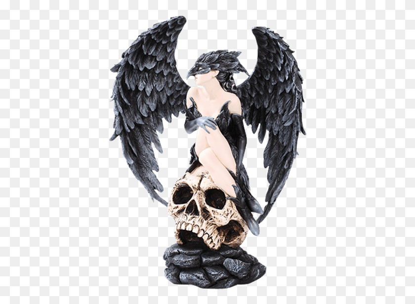 402x556 Price Match Policy Gothic Male Angel Figurines, Person, Human Descargar Hd Png