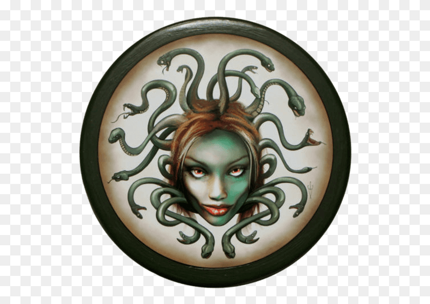 534x535 Price Match Policy Greek Medusa Shield, Face, Person, Human HD PNG Download
