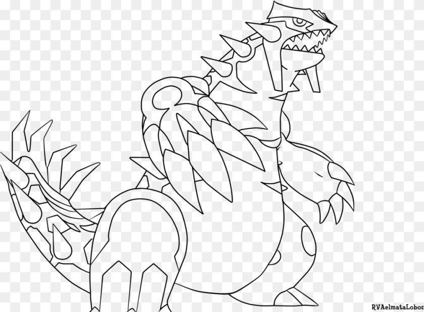 1004x740 Primal Groudon Pokemon Coloring Pages Sketch Coloring Primal Groudon Coloring Pages, Gray Clipart PNG