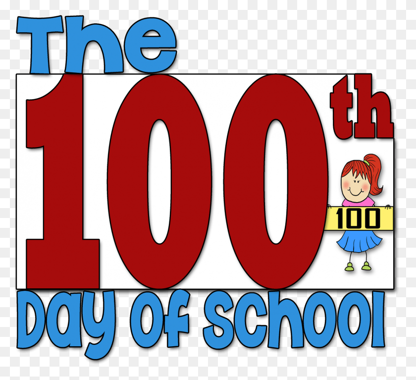 1600x1451 Primary 100 Th Days Of School, Number, Symbol, Text HD PNG Download
