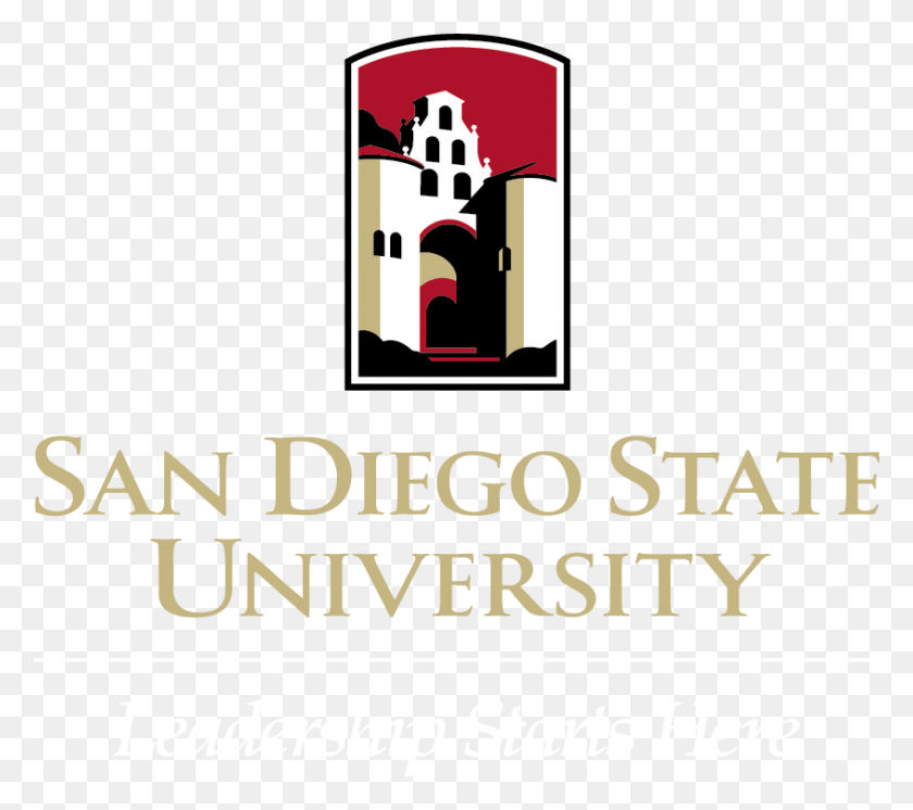 844x743 Primary Mark Logo San Diego State, Symbol, Trademark, Text HD PNG Download