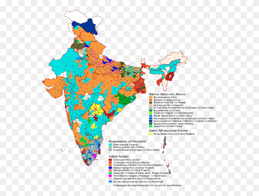 570x576 Prime Minister Before Election Constituencies Of India, Plot, Map, Diagram HD PNG Download