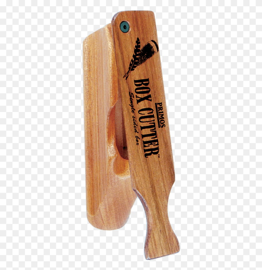 318x808 Primos Hunting Box Cutter Single Sided Box Call Paddle, Text, Wood, Axe HD PNG Download