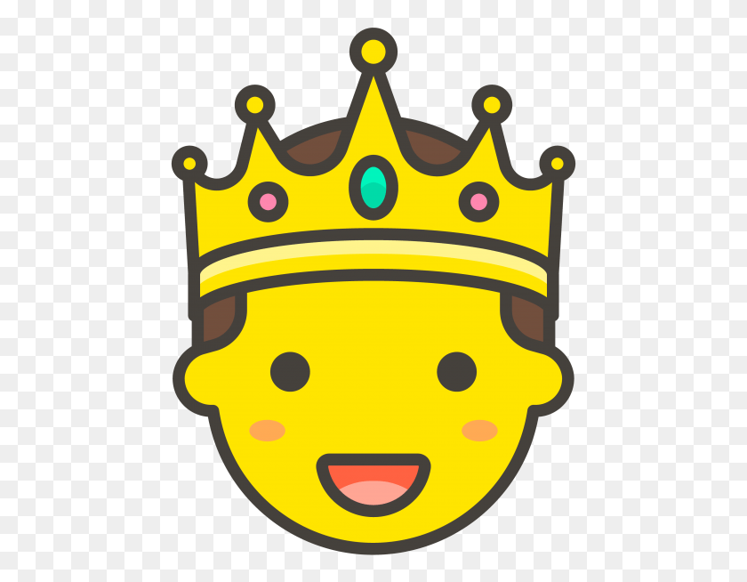 457x594 Descargar Png / Príncipe Emoji Princesa Icono, Accesorios, Accesorio, Joyería Hd Png