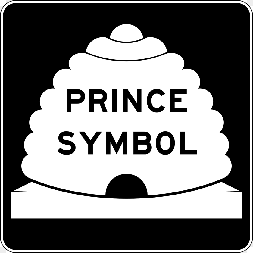 1920x1920 Prince Symbol In A Beehive Stencil, Bulldozer, Machine Clipart PNG
