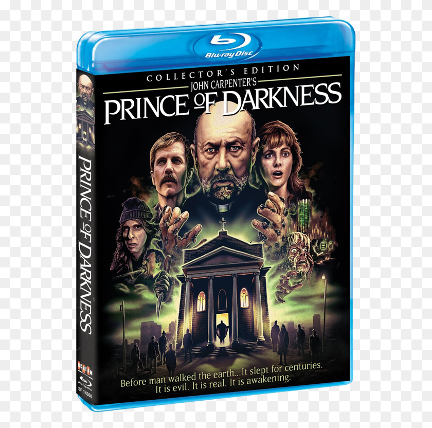 545x772 Princeofdarknessbrbox Prince Of Darkness 1987 Bluray, Poster, Advertisement, Person HD PNG Download