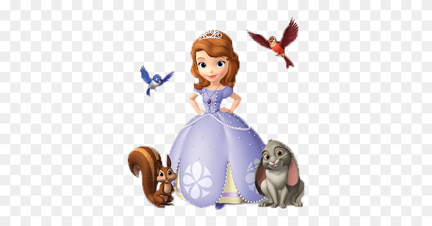 347x379 Princesa Sofia 163318 Sofia The First Clipart, Doll, Toy, Figurine HD PNG Download