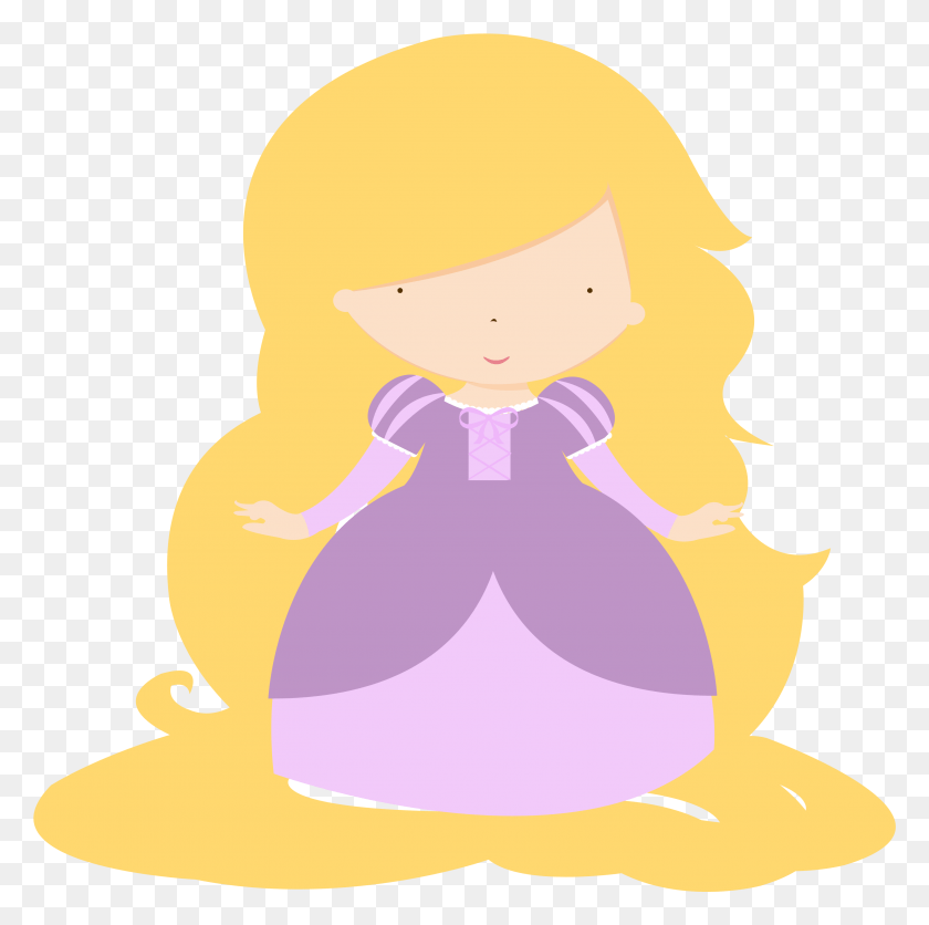 3296x3280 Princesas Da Disney Princess Rapunzel Clipart, Toy, Doll, Person HD PNG Download