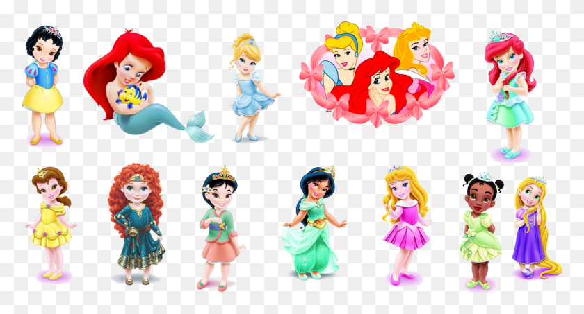 1600x807 Princesas Disney, Doll, Toy, Person HD PNG Download