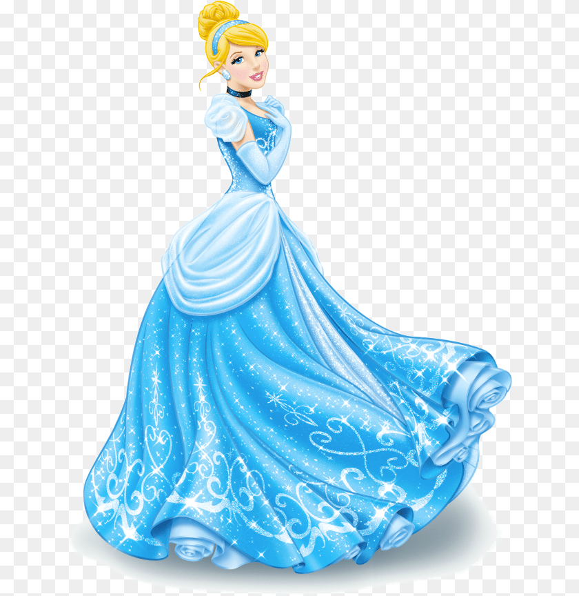 645x864 Princesas Disney Cinderela Second Disney Princess, Figurine, Clothing, Dress, Fashion Clipart PNG