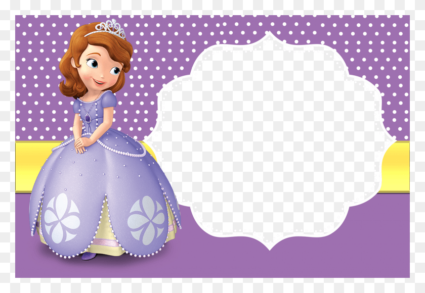 1600x1068 Princesita Sofia Modelo De Convite Princesa Sofia, Doll, Toy, Graphics HD PNG Download