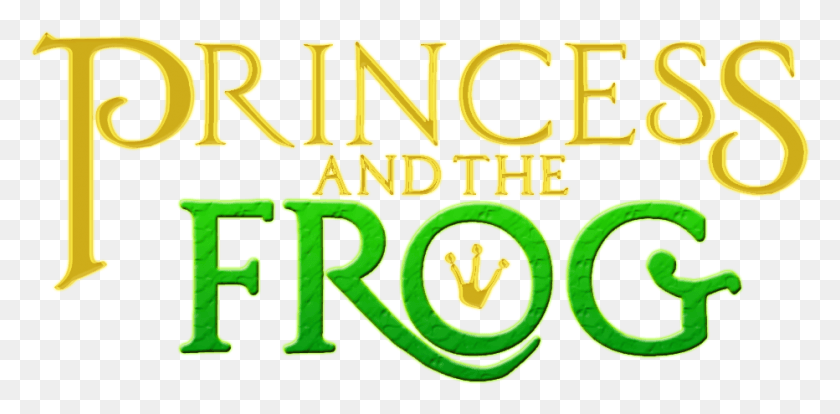 932x423 Princess And The Frog Font Poster Graphic Princess And The Frog Logo, Vegetation, Plant, Text HD PNG Download