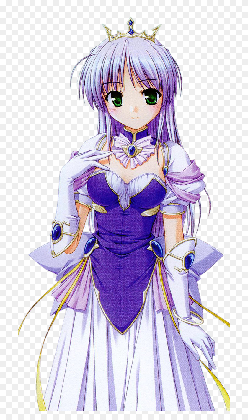 717x1361 Princess Anime Princess With Purple Hair, Doll, Toy, Manga HD PNG Download