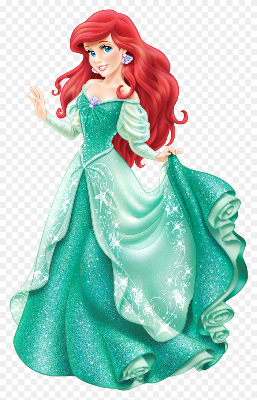 800x1281 Princess Ariel, Figurine, Doll, Toy HD PNG Download