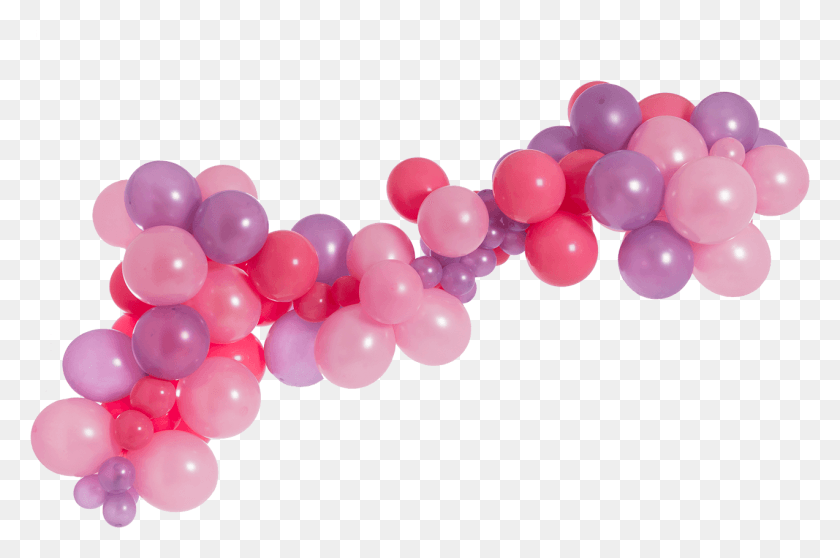 1273x813 Princess Balloon Garland Kit Seedless Fruit, Ball Descargar Hd Png