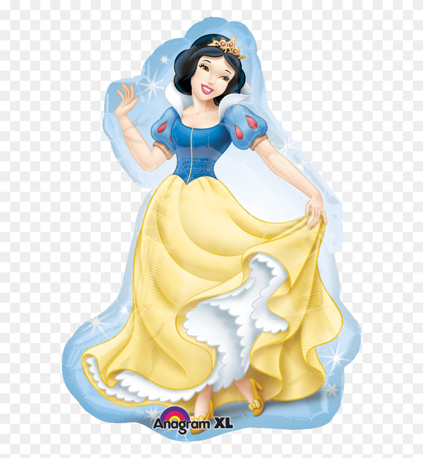 600x848 Princess Blanca Nieves Minish Globo Metlico Snow White Foil Balloon, Figurine, Person, Human HD PNG Download