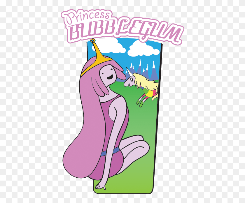 425x637 Descargar Png / La Princesa Bubblegum Pin Up De Dibujos Animados, Libro, Cartel Hd Png