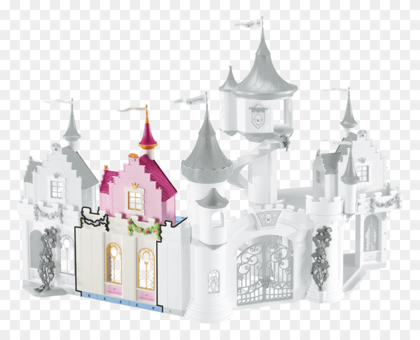 782x622 Princess Castle Playmobil Princess Castle Extension, Architecture, Building, Metropolis HD PNG Download