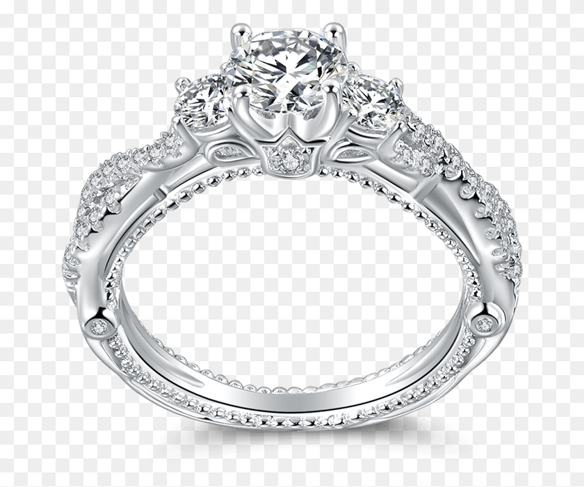 666x641 Princess Crown Ring Engagement Ring, Jewelry, Accessories, Accessory HD PNG Download
