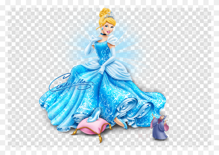 900x620 Princess Disney Cinderella Clipart Cinderella Belle, Doll, Toy, Figurine HD PNG Download