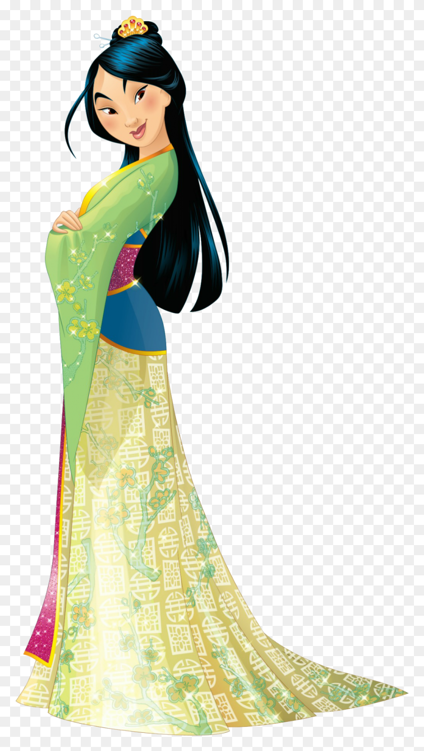 1032x1890 La Princesa De Disney La Princesa Mulan, Ropa, Vestimenta, Sari Hd Png