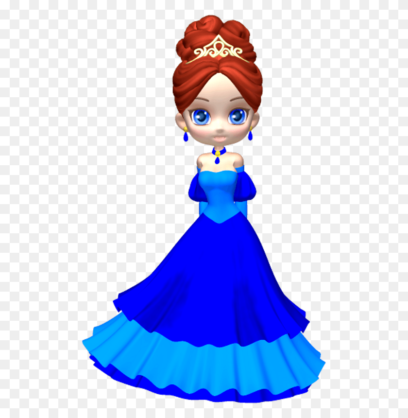 503x800 Princess In Blue Clipart, Clothing, Apparel, Dress HD PNG Download