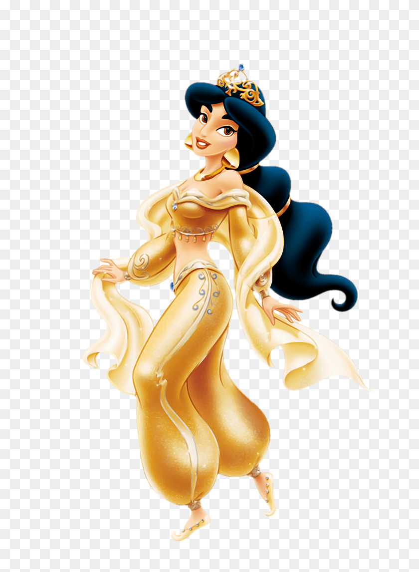 1560x2172 Princess Jasmine Free Picture Clipart Princess Jasmine Costume Gold, Graphics, Toy HD PNG Download