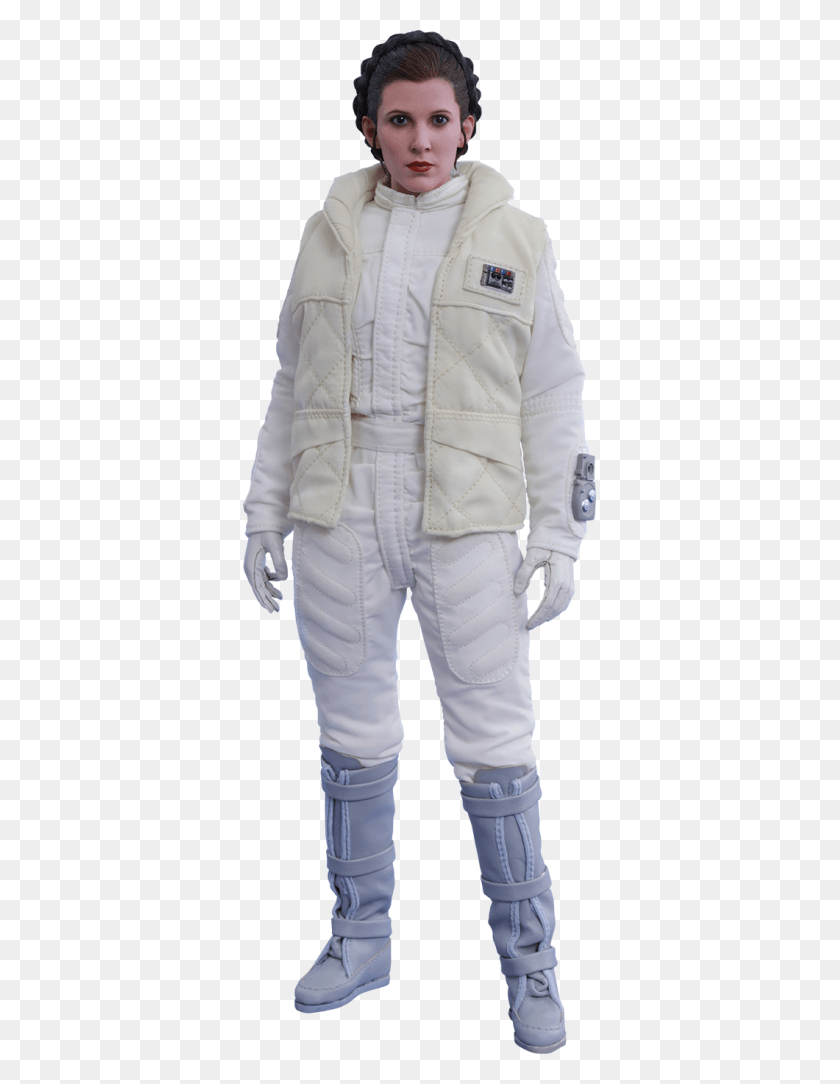 353x1024 Princess Leia Leia Empire Strikes Back Hottoy, Clothing, Apparel, Person HD PNG Download
