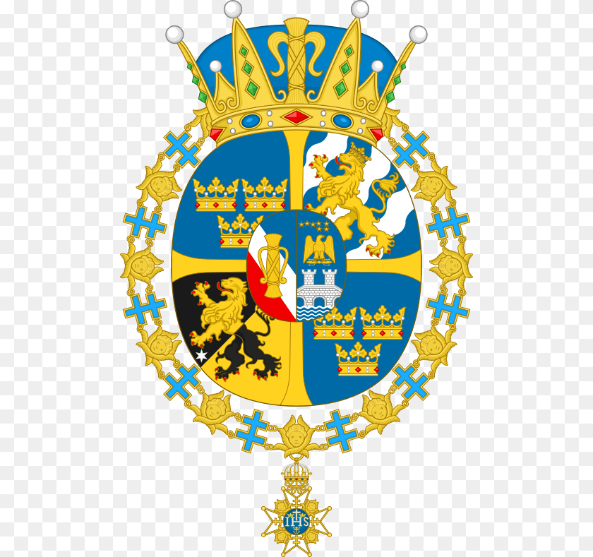 500x789 Princess Madeleine Coat Of Arms, Badge, Logo, Symbol, Emblem PNG