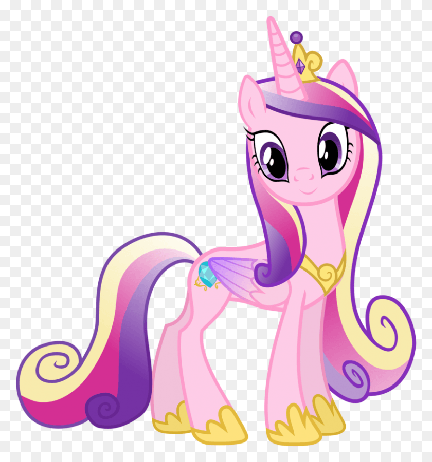809x872 Princess Mi Amore Cadenza My Little Pony Candice, Animal, Graphics HD PNG Download