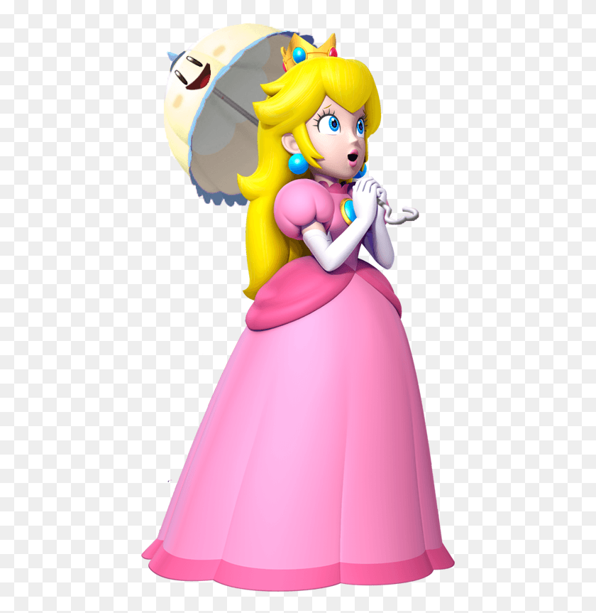 442x803 Princess Peach Clipart Princess Peach Transparent Background, Clothing, Apparel, Toy HD PNG Download