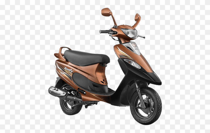 457x474 Princess Pink Tvs Scooty Pep Plus Price, Motocicleta, Vehículo, Transporte Hd Png